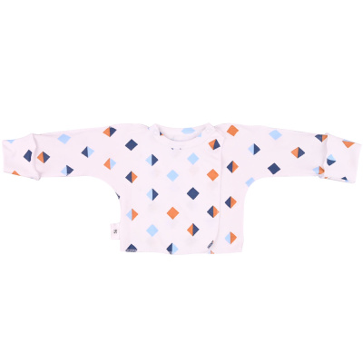 Распашонка с антицарапками Ромбики Чуди Кидс 101123 01